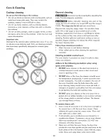 Preview for 20 page of Kenmore 790.9131 Series Use & Care Manual