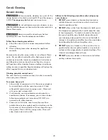 Preview for 23 page of Kenmore 790. 9132 Use And Care Manual