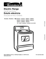 Kenmore 790.9232 Series Use & Care Manual preview