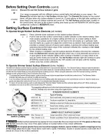 Preview for 8 page of Kenmore 790.9232 Series Use & Care Manual