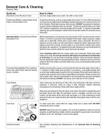 Preview for 20 page of Kenmore 790.9232 Series Use & Care Manual