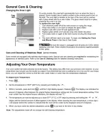 Preview for 23 page of Kenmore 790.9232 Series Use & Care Manual