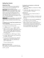 Preview for 17 page of Kenmore 790.9251 Series Use & Care Manual