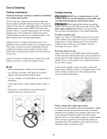 Preview for 25 page of Kenmore 790.9251 Series Use & Care Manual