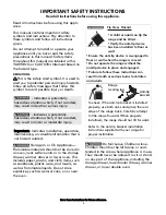 Preview for 3 page of Kenmore 790.9414 Series Use & Care Manual