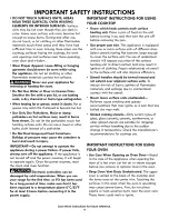 Preview for 4 page of Kenmore 790.9731 Series Use And Care Manual