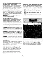 Preview for 7 page of Kenmore 790.9731 Series Use And Care Manual