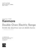 Preview for 1 page of Kenmore 790.9805 Series Use And Care Manual