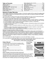 Preview for 2 page of Kenmore 790.9805 Series Use And Care Manual