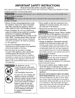Preview for 3 page of Kenmore 790.9805 Series Use And Care Manual