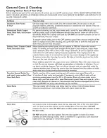 Preview for 23 page of Kenmore 790.9805 Series Use And Care Manual