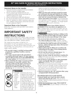 Preview for 4 page of Kenmore 79031033803 Installation Instructions Manual