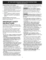 Preview for 4 page of Kenmore 79031053000 Installation Instructions Manual