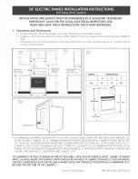 Kenmore 79090153406 Installation Instructions preview