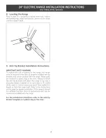 Preview for 4 page of Kenmore 79090153406 Installation Instructions