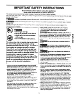 Preview for 3 page of Kenmore 79095651000 Use & Care Manual