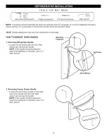 Preview for 9 page of Kenmore 795.7130 Series Use & Care Manual