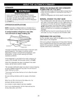 Preview for 25 page of Kenmore 795.7130 Series Use & Care Manual