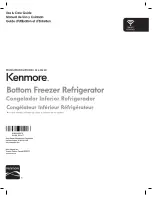 Kenmore 795.7259 Use & Care Manual preview