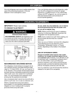 Preview for 7 page of Kenmore 795.7305 series Use & Care Manual