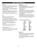 Preview for 19 page of Kenmore 795.7305 series Use & Care Manual