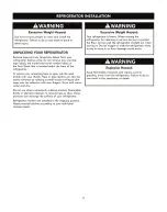 Preview for 9 page of Kenmore 795.7410 Series Use & Care Manual