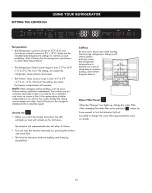 Preview for 19 page of Kenmore 795.7410 Series Use & Care Manual