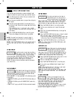 Preview for 20 page of Kenmore 796.2927 Series Use & Care Manual