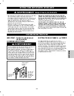 Preview for 65 page of Kenmore 796.2927 Series Use & Care Manual