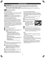 Preview for 23 page of Kenmore 796.4107 Series Use & Care Manual