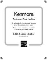 Preview for 32 page of Kenmore 796.4107 Series Use & Care Manual