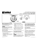 Preview for 3 page of Kenmore 90872 Function Manual