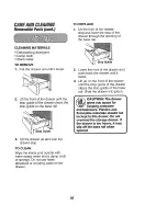 Preview for 16 page of Kenmore 911.46241 Series Use & Care Manual