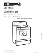 Preview for 27 page of Kenmore 970-3368 Series Use & Care Manual