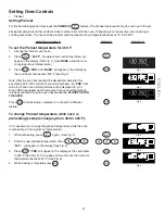 Preview for 21 page of Kenmore 970-3395 Use & Care Manual