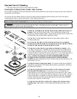 Preview for 38 page of Kenmore 970-3395 Use & Care Manual