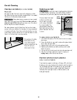 Preview for 28 page of Kenmore 970-6363* Use & Care Manual