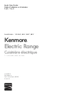 Preview for 33 page of Kenmore 970-6561 Series Use & Care Manual