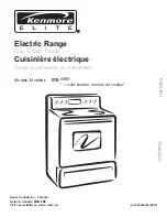 Kenmore 970-6985x Use & Care Manual preview