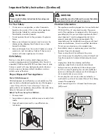 Preview for 3 page of Kenmore 970-7090 Use & Care Manual