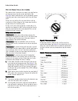 Preview for 14 page of Kenmore 970C6531 Series Use & Care Manual