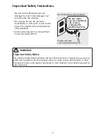 Preview for 4 page of Kenmore 970F44853 Series Use & Care Manual