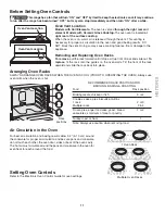 Preview for 11 page of Kenmore C970-575121 Use & Care Manual