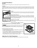 Preview for 13 page of Kenmore C970-575121 Use & Care Manual