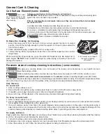 Preview for 15 page of Kenmore C970-575121 Use & Care Manual