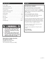 Preview for 3 page of Kenmore D02 M90225 Use & Care Manual