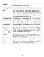 Preview for 16 page of Kenmore Dual fuel range slide-in Use And Care Manual