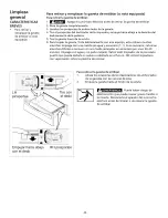 Preview for 44 page of Kenmore Dual fuel range slide-in Use And Care Manual