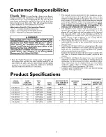 Preview for 6 page of Kenmore ECONOMIZER 6 153.332111 Owner'S Manual