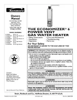 Preview for 1 page of Kenmore ECONOMIZER 6 153.332861 Owner'S Manual